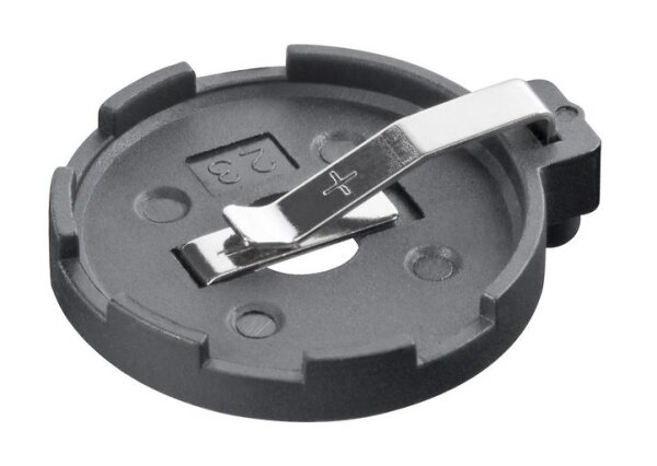 Knopfzellenhalter - CR2320-2354 - max. 23 mm - Printmontage horizontal - 2-Pin