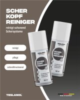 teslanol - Scherkopfreiniger zur Pflege elektrischer Rasierer - 100 ml