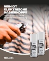 teslanol - Scherkopfreiniger zur Pflege elektrischer Rasierer - 100 ml