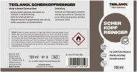 teslanol - Scherkopfreiniger zur Pflege elektrischer Rasierer - 100 ml