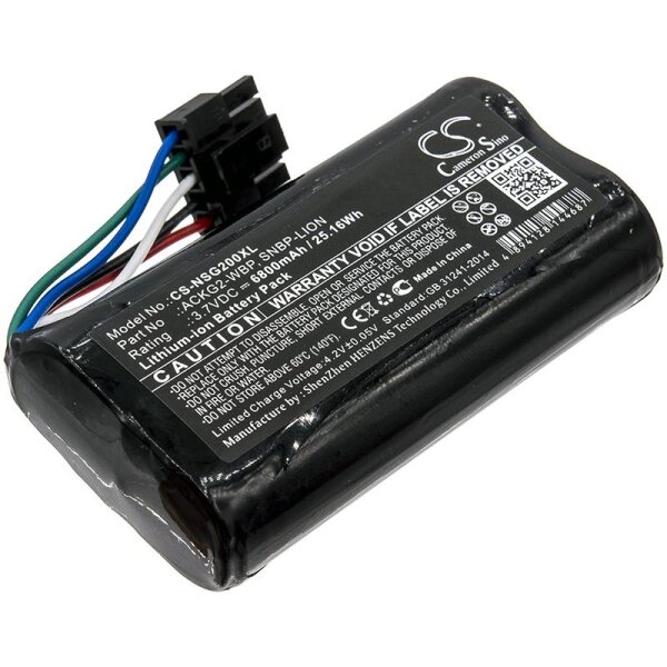 Ersatzakku - CS-NSG200XL - Netscout Aircheck G2 / ACKG2-WBP - 3,7 Volt 6800mAh Li-Ion