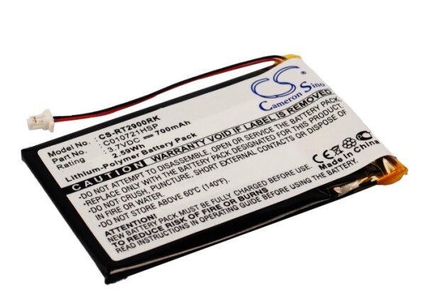 Ersatzakku - CS-RT2900RK - Rapoo 2900 Touch / C010721HSP - 3,7 Volt 700mAh Li-Polymer