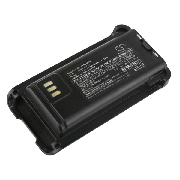 Ersatzakku - CS-VTR610TW - Vertex FNB-V143LI / Bearcom BC250D - 7,4 Volt 2200mAh Li-Ion