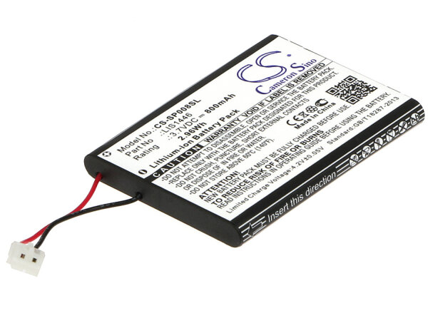 Ersatzakku - CS-SP008SL - Sony Wireless Keypad CECHZK1GB / LIS1446 - 3,7 Volt 800mAh Li-Ion