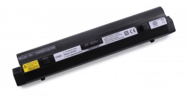 Ersatzakku - IBM Lenovo Ideapad S9 / S10 / L08C3B21 - 11,1 Volt 6600mAh Li-Ion - schwarz