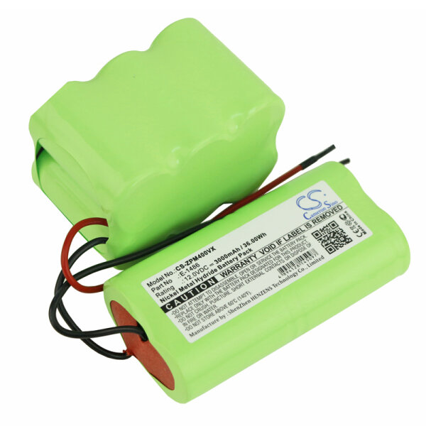 Ersatzakku - CS-ZPM400VX - Zepter Turbohandy 2 in 1 / E-1486 - 12 Volt 3000mAh Ni-MH