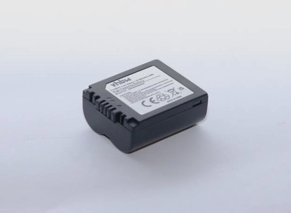 Ersatzakku - Panasonic CGA-S006 / Lumix DMC-FZ7 / Leica BP-DC5 - 7,2 Volt 600mAh Li-Ion