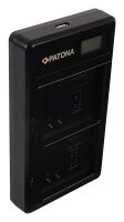 Ladegerät für Arlo Ultra A-4A / A4A - Micro USB - LCD-Display - Output 4,35 Volt 600mA