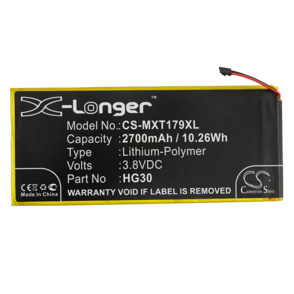 Ersatzakku - CS-MXT179XL - Motorola Moto G5S / HG30 / XT1794 - 3,8 Volt 2700mAh Li-Polymer