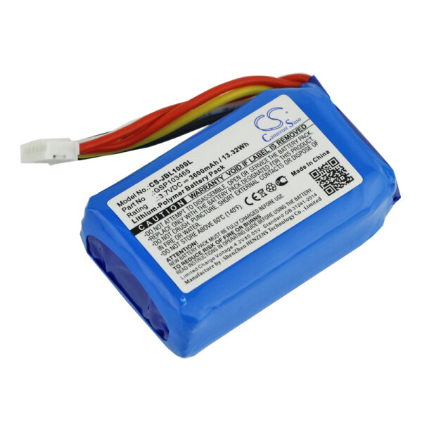 Ersatzakku - CS-JBL100SL - JBL Link 10 / GSP103465 - 3,7 Volt 3600mAh Li-Polymer
