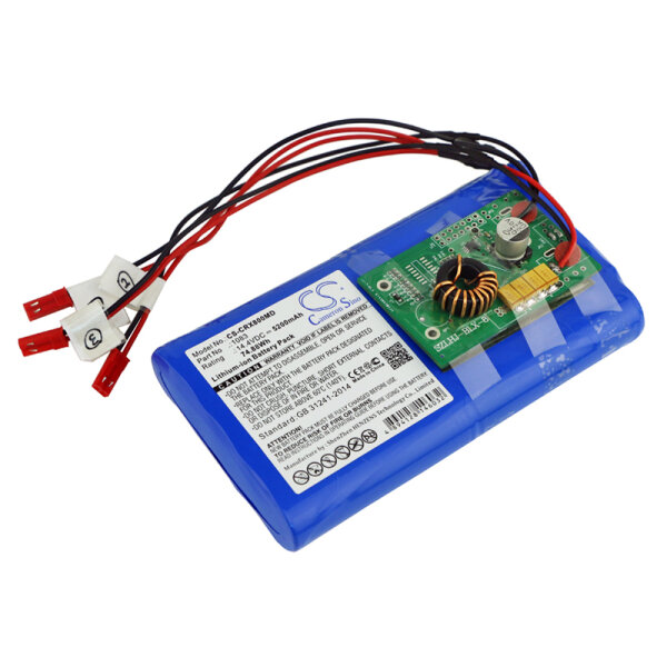 Ersatzakku - CS-CRX800MD - Carestream 1083 / DBLX-8 - 14,4 Volt 5200mAh Li-Ion