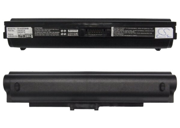 Ersatzakku - CS-AUE36HB - ACER Aspire 141 / 3ICR18/65-2 - 10,8 Volt 6600mAh Li-Polymer