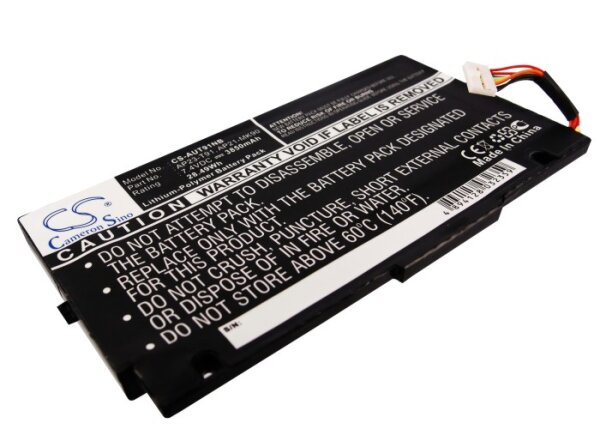 Ersatzakku - CS-AUT91NB - ASUS Eee PC MK90H / 07G031001300 - 7,4 Volt 3850mAh Li-Polymer - EOL
