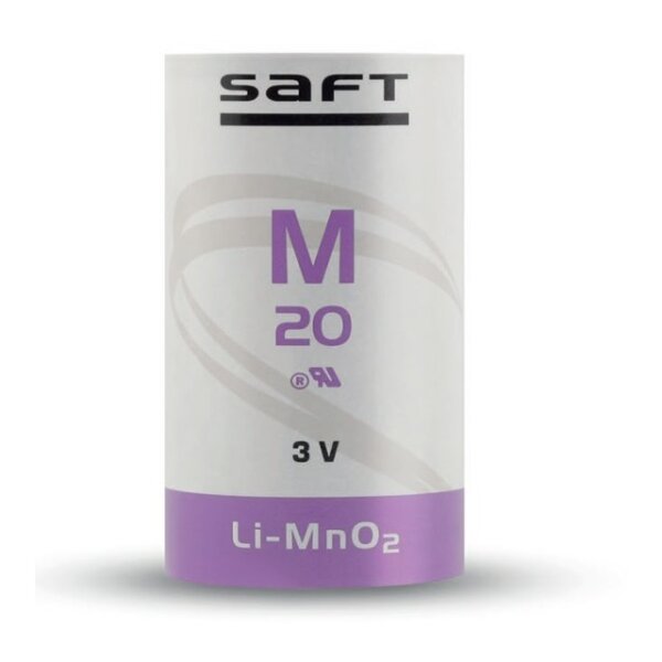 Saft - M20 - Mono D - 3 Volt 12600mAh Li-MnO2