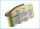 Ersatzakku - CS-SPN053PR - SIGNOLOGIES 1300500 / PAG0250 - 4,8 Volt 300mAh Ni-MH