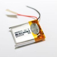 Einzelzelle - 602025 / 0602025 - 3,7 Volt 220mAh Li-Polymer