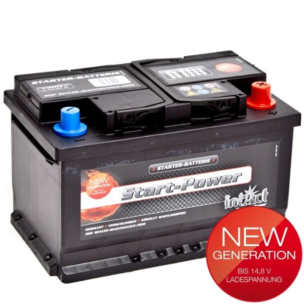 intAct - 57113 - Start-Power - 12 Volt 71Ah 680 A (EN)
