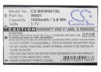 Ersatzakku - CS-BKW001SL - BELKIN F1PP000GN-SK / W0001 - 3,7 Volt 1050mAh Li-ion