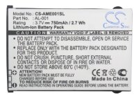 Ersatzakku - CS-AME001SL - AMOI AL-001 / ORANGE New York - 3,7 Volt 750mAh Li-ion