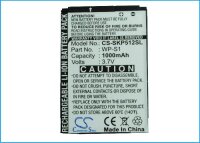 Ersatzakku - CS-SKP512SL - 3 SKYPE Phone WP-S1 / WP-S1 - 3,7 Volt 1000mAh Li-ion EOL