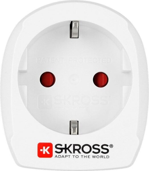 SKROSS - Reisestecker / Adapterstecker Europa - USA - Europakupplung auf USA-Stecker