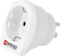 SKROSS - Reisestecker / Adapterstecker Europa - USA - Europakupplung auf USA-Stecker