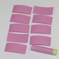 Schrumpfschlauch - 33,0 x 72,00 x 0,08mm - für 18650 Zelle - rosa / pink