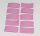 Schrumpfschlauch - 33,0 x 72,00 x 0,08mm - für 18650 Zelle - rosa / pink