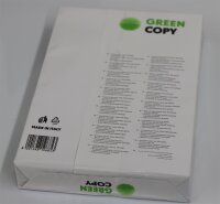 GREEN COPY - Kopierpapier, weiß, 5x 500 Blatt, A4 210 x 297 mm