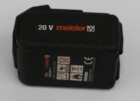Akkureparatur - Zellentausch - meister Akku AWS20AP-1 - 20 Volt Li-Ion Akku