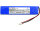 Ersatzakku - CS-JMX100SL - JBL Xtreme / GSP0931134 - 7,4 Volt 5000mAh Li-Polymer