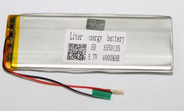 Einzelzelle - 3550135 - 3,7 Volt 4000mAh Li-Polymer