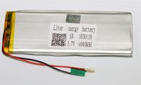 Einzelzelle - 3550135 - 3,7 Volt 4000mAh Li-Polymer