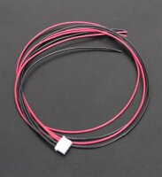 JST - XHP-4 - Stecker - Pin 1 und 2 - Anschlusskabel ROT - Pin 3 und 4 Anschlusskabel SCHWARZ - Ableiter 50cm