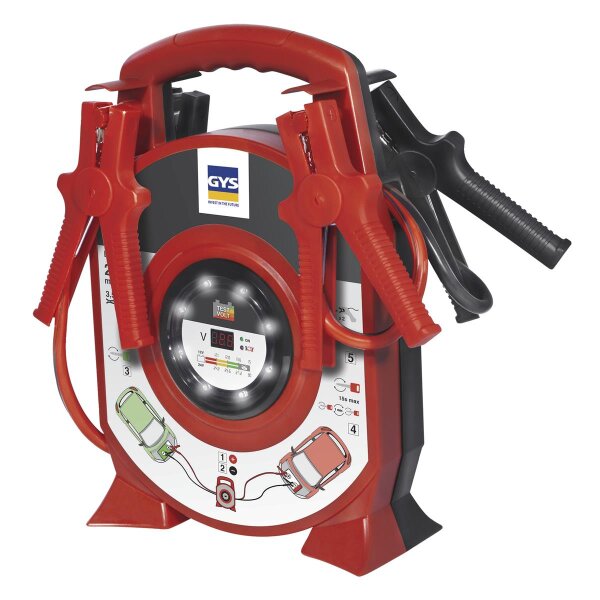 GYS - Starthilfekabel 350A - 2 x 3,5 m - Ø 25 mm² - isolierte Klemmen