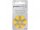 powerone - high level hearing - p10 / pr70 - 1,45 Volt 100mAh Zink Luft - Hörgerätebatterie - 6er Blister