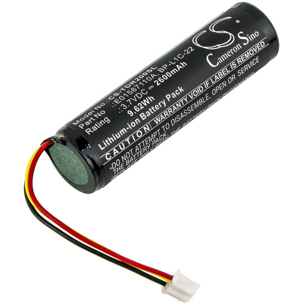 Ersatzakku - CS-TDR200SL - TASCAM MP-GT1 - 3,7 Volt 2600mAh Li-ion