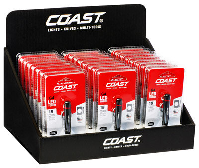 COAST - G4 - LED-Schlüsselleuchte - 24er Thekendisplay