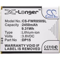 Ersatzakku - CS-FWR850SL - FRANKLIN WIRELESS R850 / DP15...