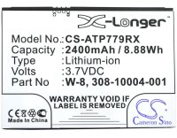 Ersatzakku - CS-ATP779RX - AT&T AC779S / 308-10004-01...