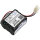 Ersatzakku - CS-DRL160SL - KABA ILCO 700 / 502238 - 9 Volt 2700mAh Alkaline