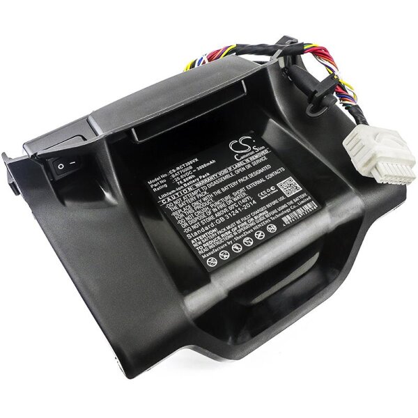 Ersatzakku - CS-RCT300VX - Cub Cadet L.K600 / Robomow BAT7000B / Wolf Garten R.S.400 - 25,6 Volt 3000mAh Li-Ion