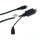 OTB - HDMI-Adapterkabel kompatibel zu Samsung EIA2UHUN / HTC M490 - schwarz