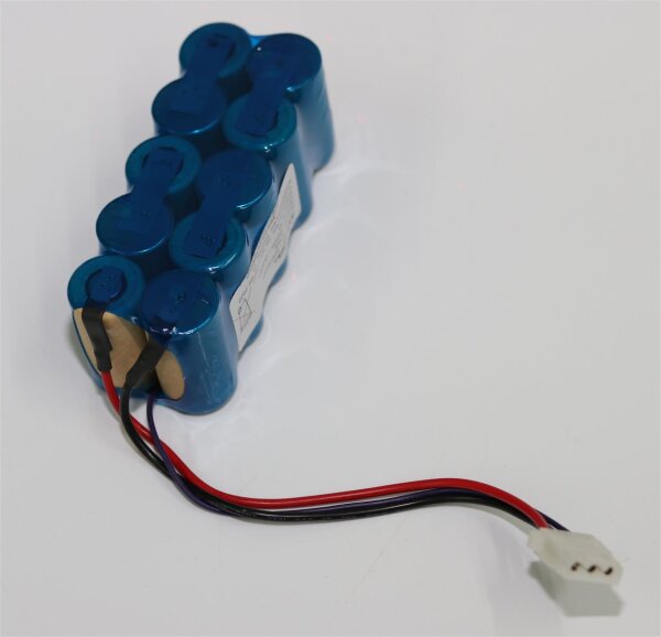 Ersatzakku für Sachs Saxonette F & S 29 65 009 101 / 788630 - 12 Volt inkl. Stecker CPS-3 18cm - Anschlussfertig