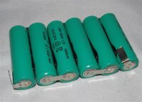 Akkupack für autec NC0707L - 7,2 Volt zum Selbsteinbau