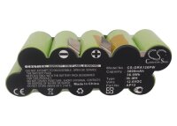 Ersatzakku - CS-GRA120PW - Gardena 2110 / AP12 - 12 Volt 3000mAh Ni-MH
