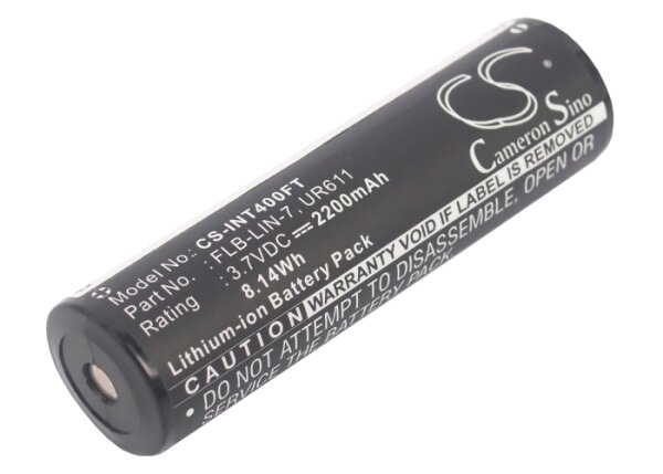 Ersatzakku - CS-INT400FT - INOVA T4 / FLB-LIN-7 - 3,7 Volt 2200mAh Li-ion