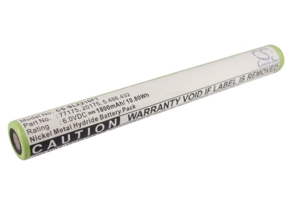 Ersatzakku - CS-SLX210FT - Streamlight SL20X-LED / 20175 - 6 Volt 1800mAh Ni-MH