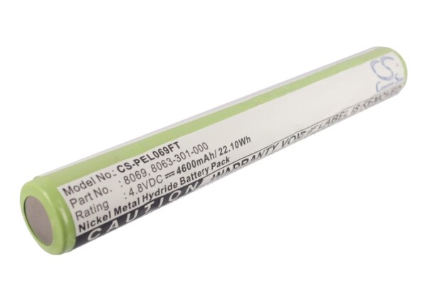 Ersatzakku - CS-PEL069FT - PELI 8050 / 8060-301-000E - 4,8 Volt 4600mAh Ni-MH