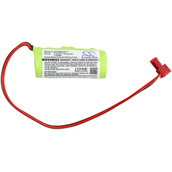 Ersatzakku - CS-EMC210LS - LITHONIA ELB1210N / 009S00-MZ - 1,2 Volt 2100mAh Ni-MH